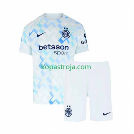 Billiga Fotbollströjor Inter Milan Barn Borta tröja 2025/26 Kortärmad